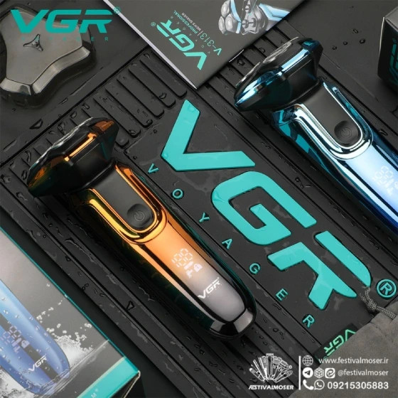 ماشین اصلاح موی صورت وی جی ار مدل V-313
